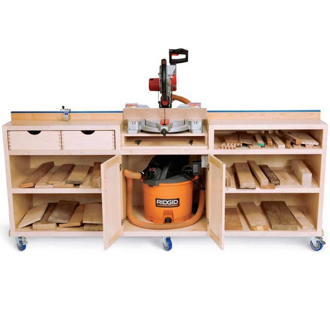 Ultimate Miter Saw Stand Plan