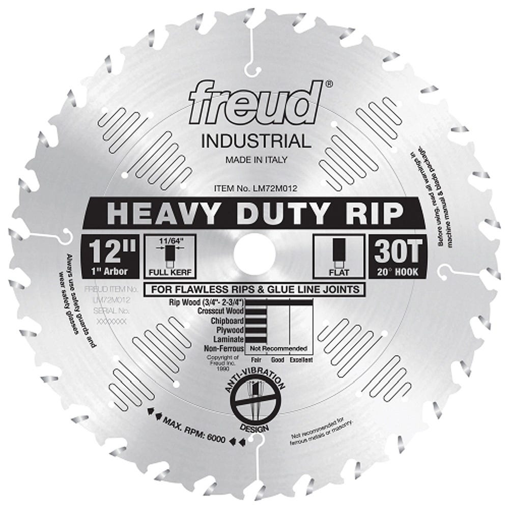 Freud® LM72M Industrial Heavy-Duty Rip Saw Blades Rockler Woodworking and  Hardware