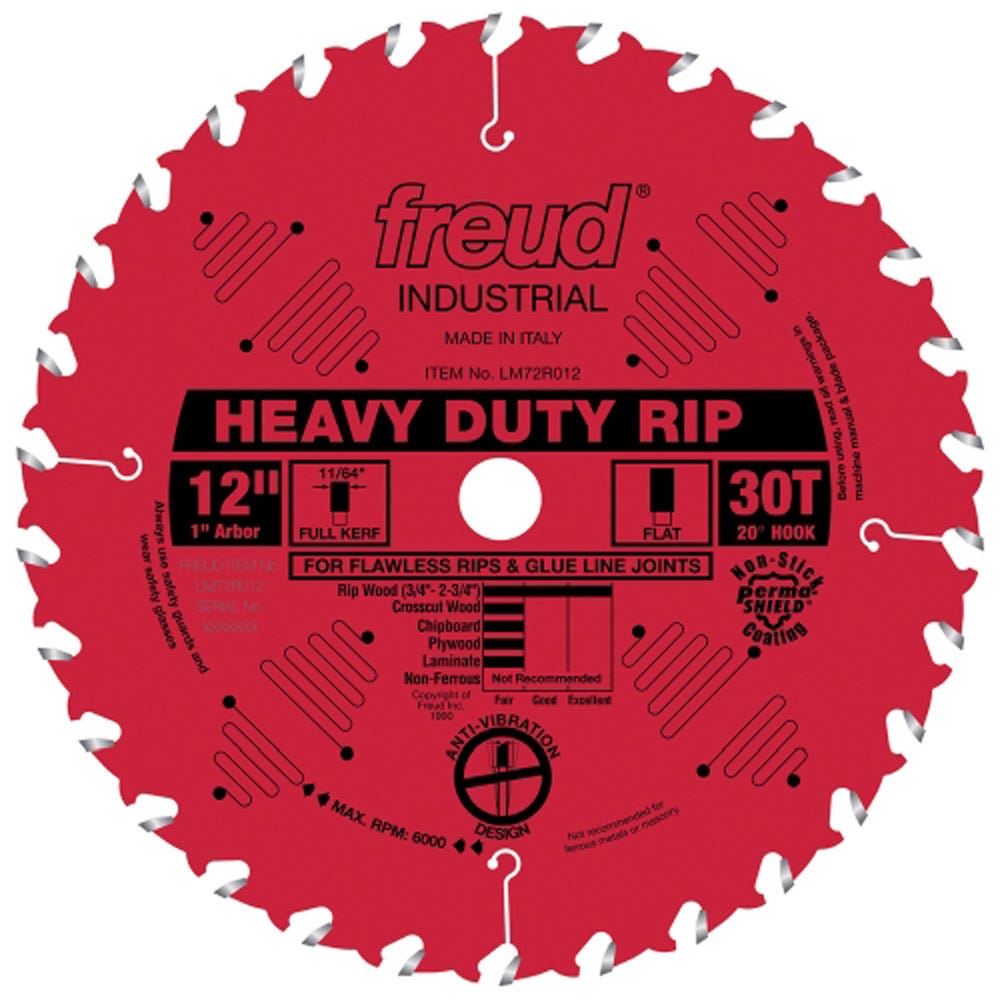 Freud® LM72R Industrial Heavy-Duty Rip Saw Blades Rockler Woodworking and  Hardware