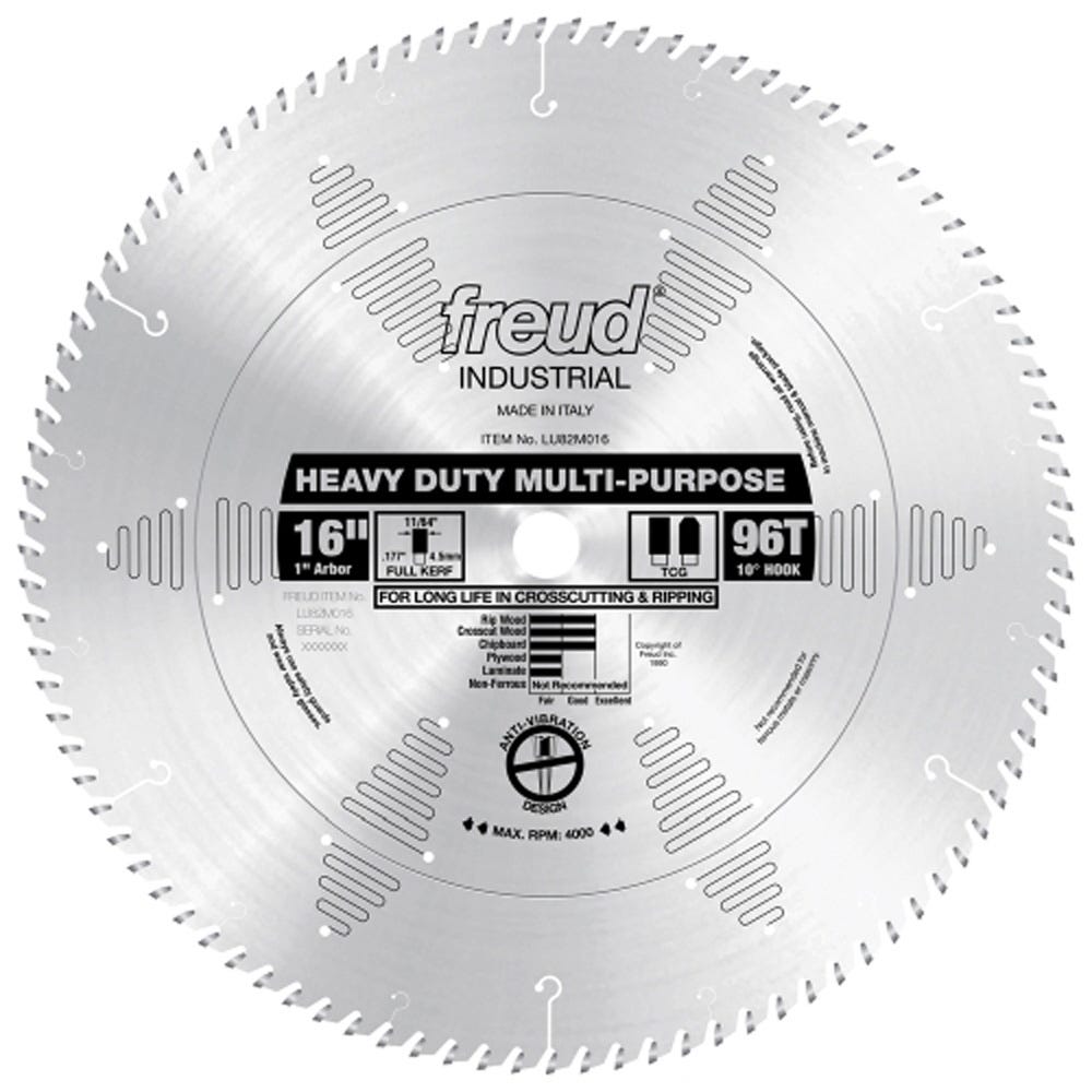 Freud® LU82M Industrial Heavy Duty Multi-Purpose Saw Blades Rockler  Woodworking and Hardware