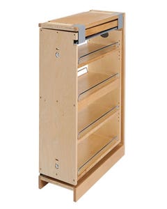 Wood Shelf Platform ONLY - 3/4 x 15 x 19 - For Revashelf RAS-ML-HDCR  Heavy Duty Mixer Lift - Maple Butcher Block - w John Boos MYSB Mystery Oil  16 oz Bottle