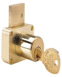 Double Door Cabinet Lock Cabinet Drawer Lock [Keyed Alike] Double Deadbolt  Door Lock[Left Side Door Mount]. Drilling Diameter 3/4/19mm for