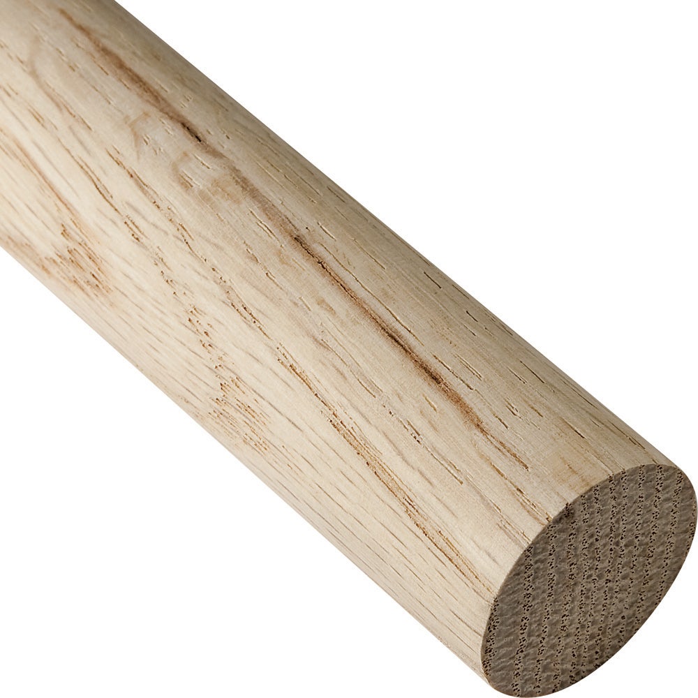 Wooden Dowel Rods 1 inch Thick, Multiple Lengths Available