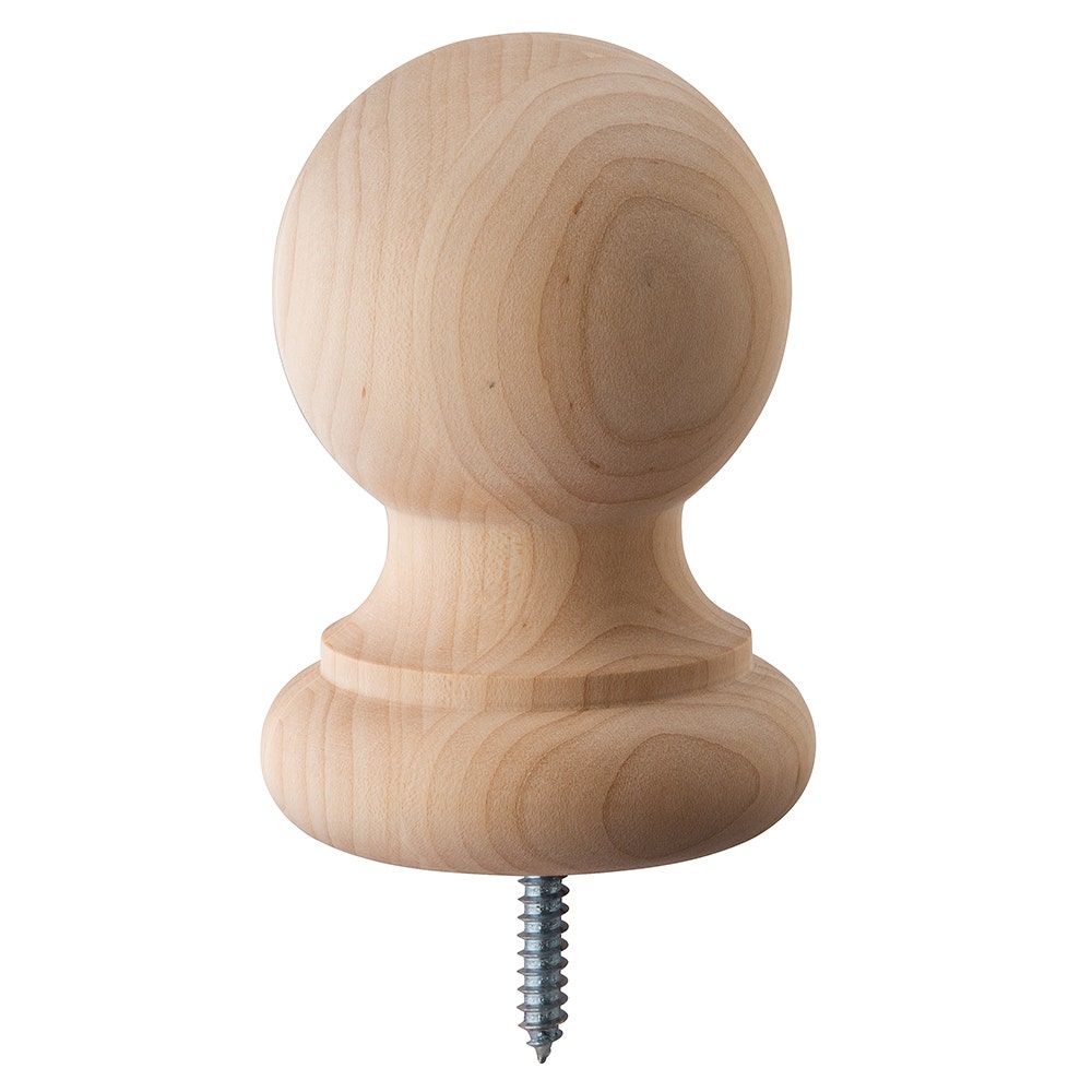 Round Wood Finials-Select Option  Rockler Woodworking and Hardware
