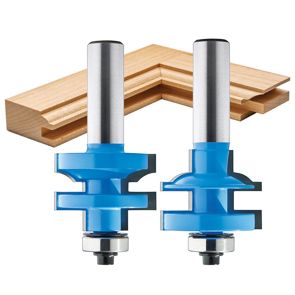 Rockler rail and outlet stile router bits