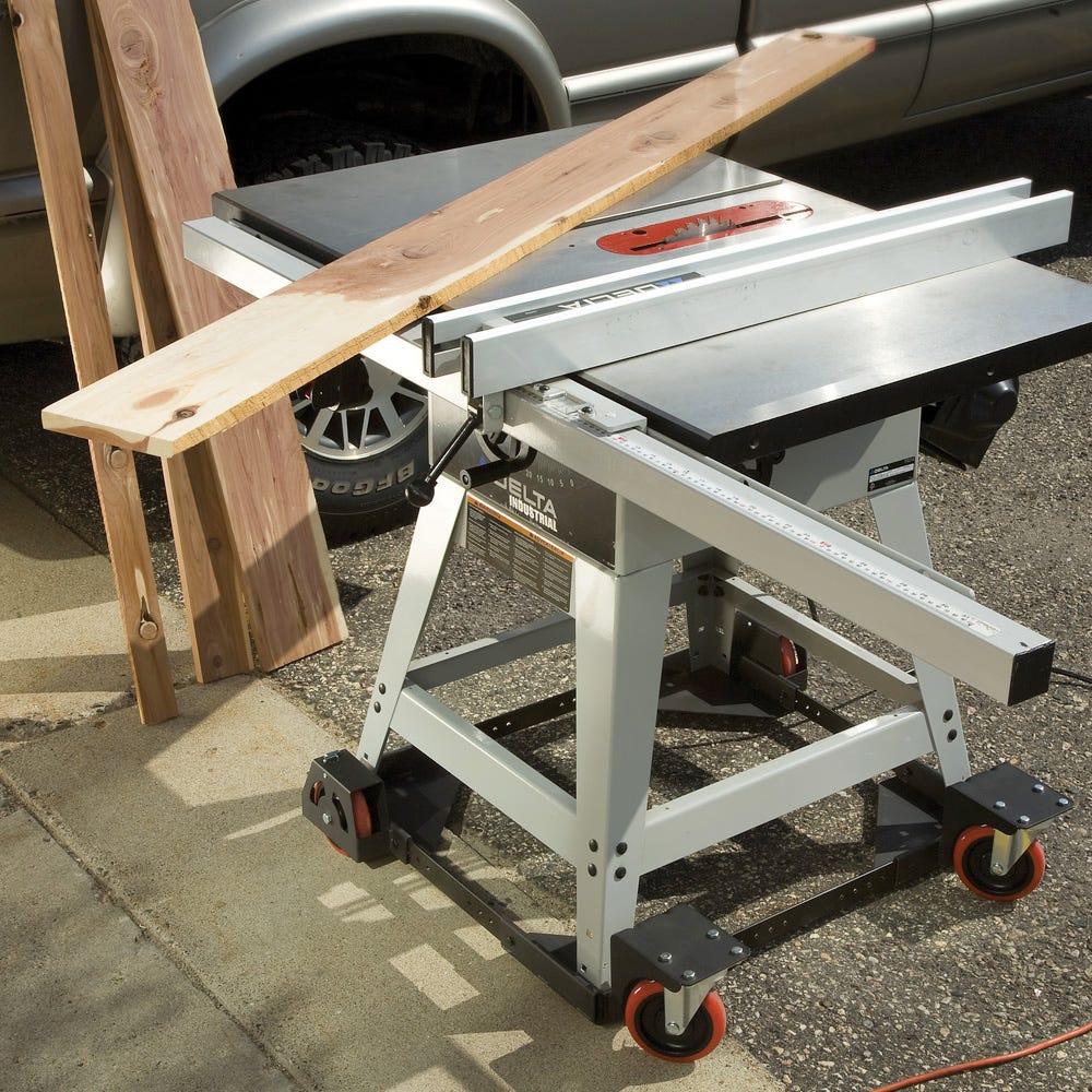 Rockler All Terrain Mobile Base Holds up to 800 lbs Rockler