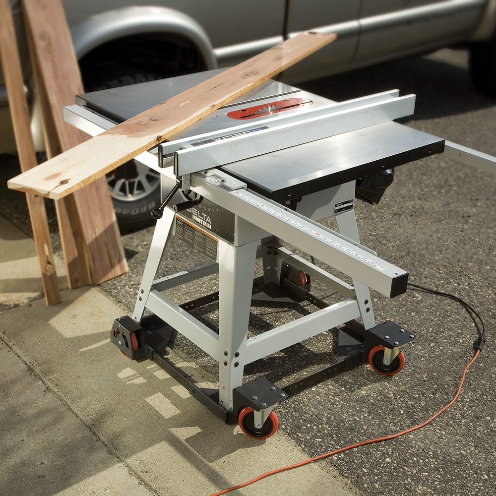 Craftsman table deals saw mobile base
