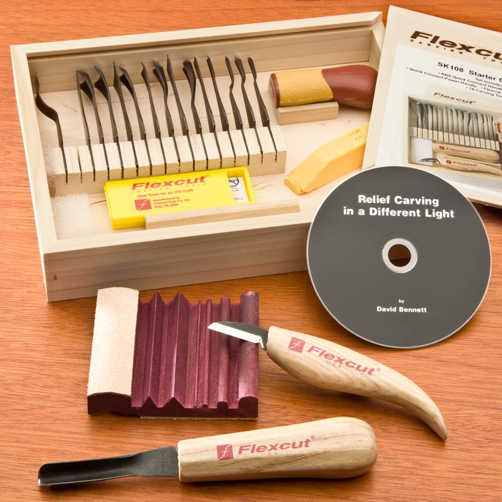 Flexcut 3 Knife Starter Kit