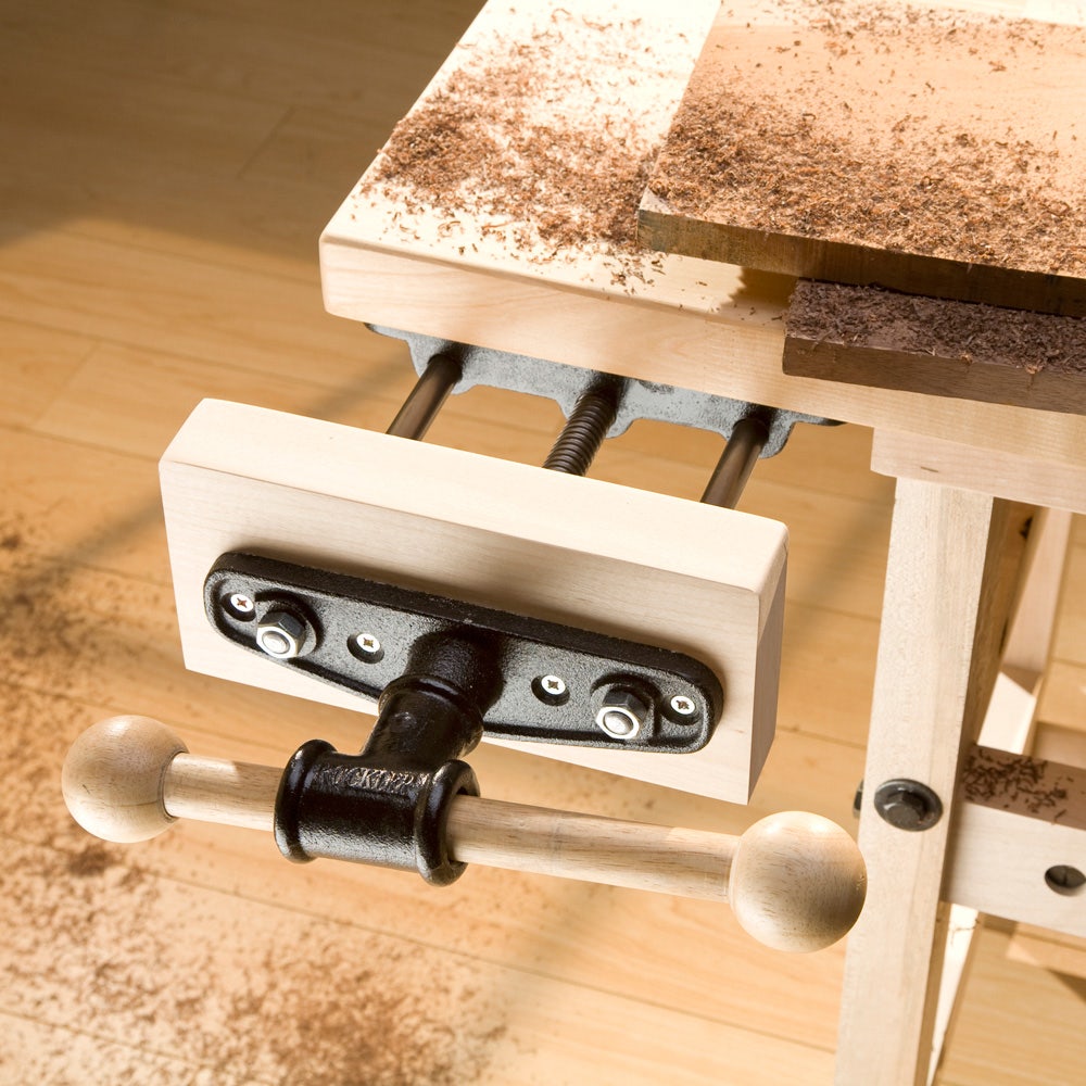Heavy Duty Quick Release Front Vise | Rockler Woodworking and Hardware 