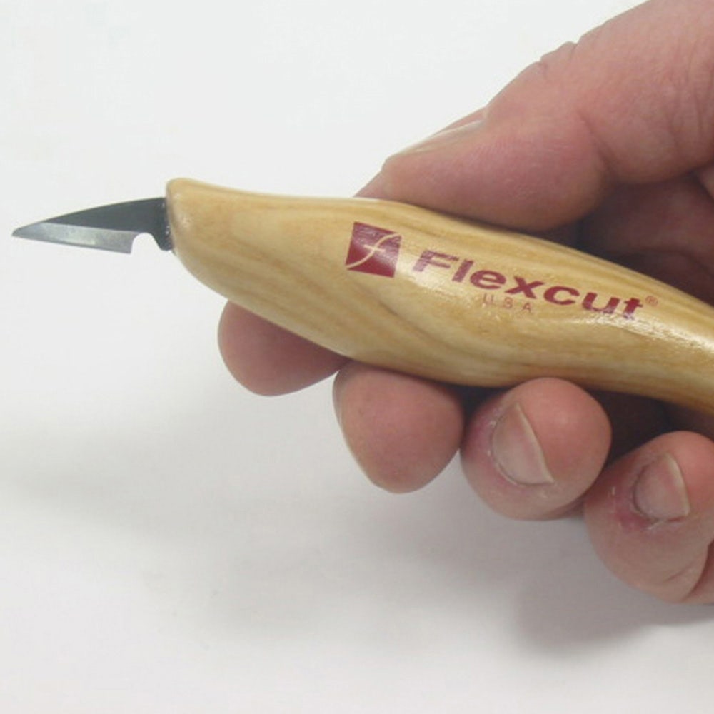 Wood carving Using hand tools - Flexcut knife's 