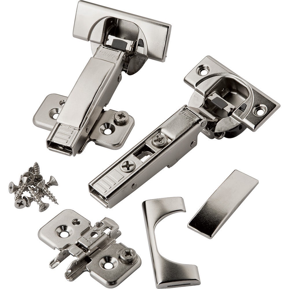 Blum 110 Soft Close Blumotion Clip Top Overlay Hinges For Frameless Cabinets Rockler Woodworking Tools