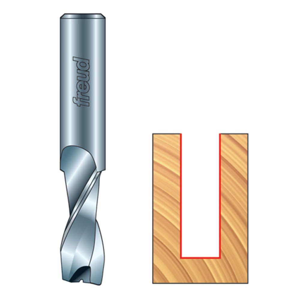 Freud router bit discount spiral up