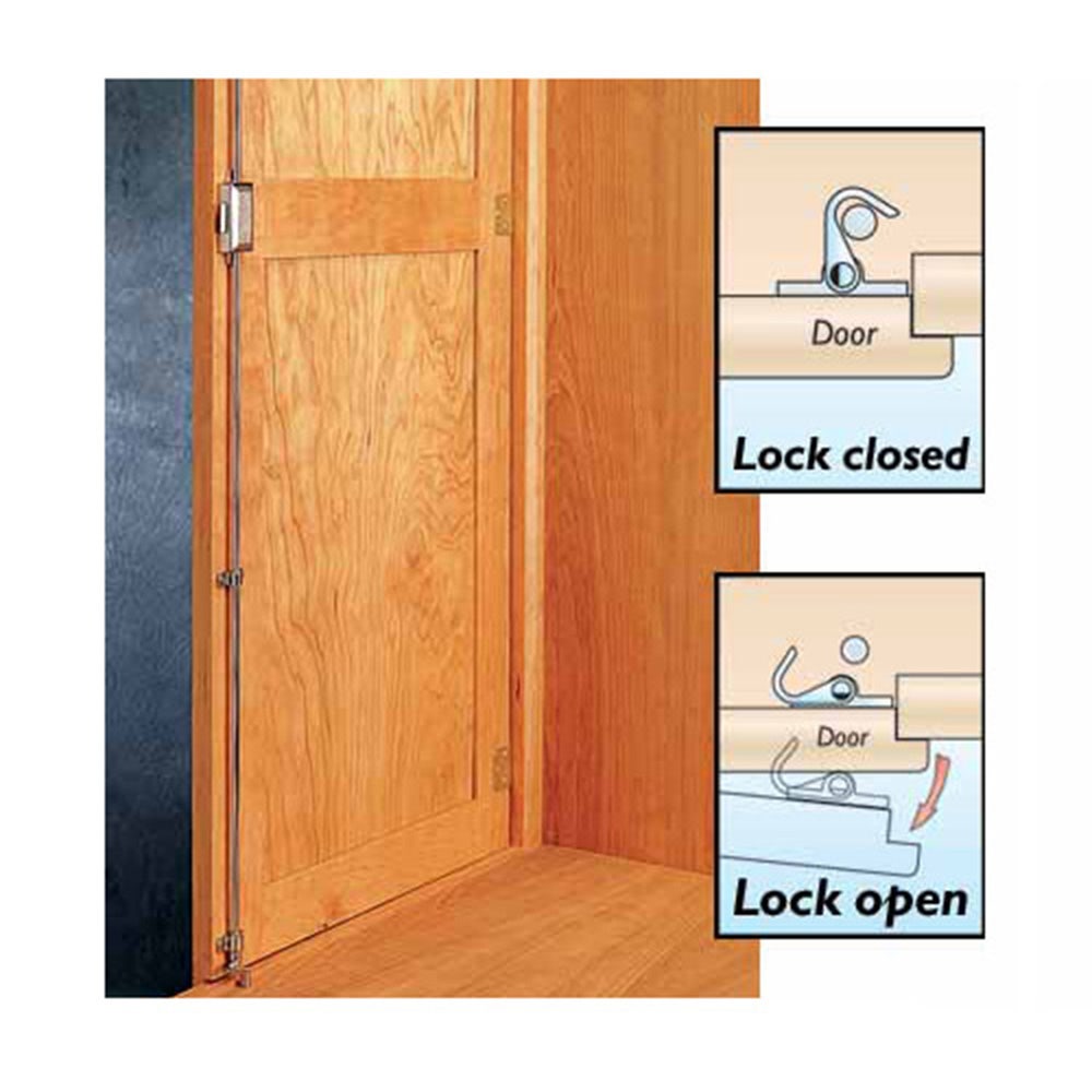 Gang lock for tall doors  Rockler Woodworking and Hardware