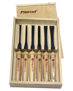 Flexcut Whittler's Wood Chisel Set (2-Piece) - Power Townsend Company
