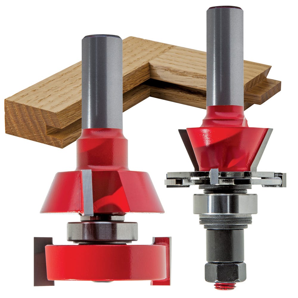 1 11 16 Freud 99 762 Shaker Stile and Rail Router Bit Rockler