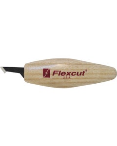 Flexcut KN55 Sloyd Spear Point Variable Radius Hook Knife