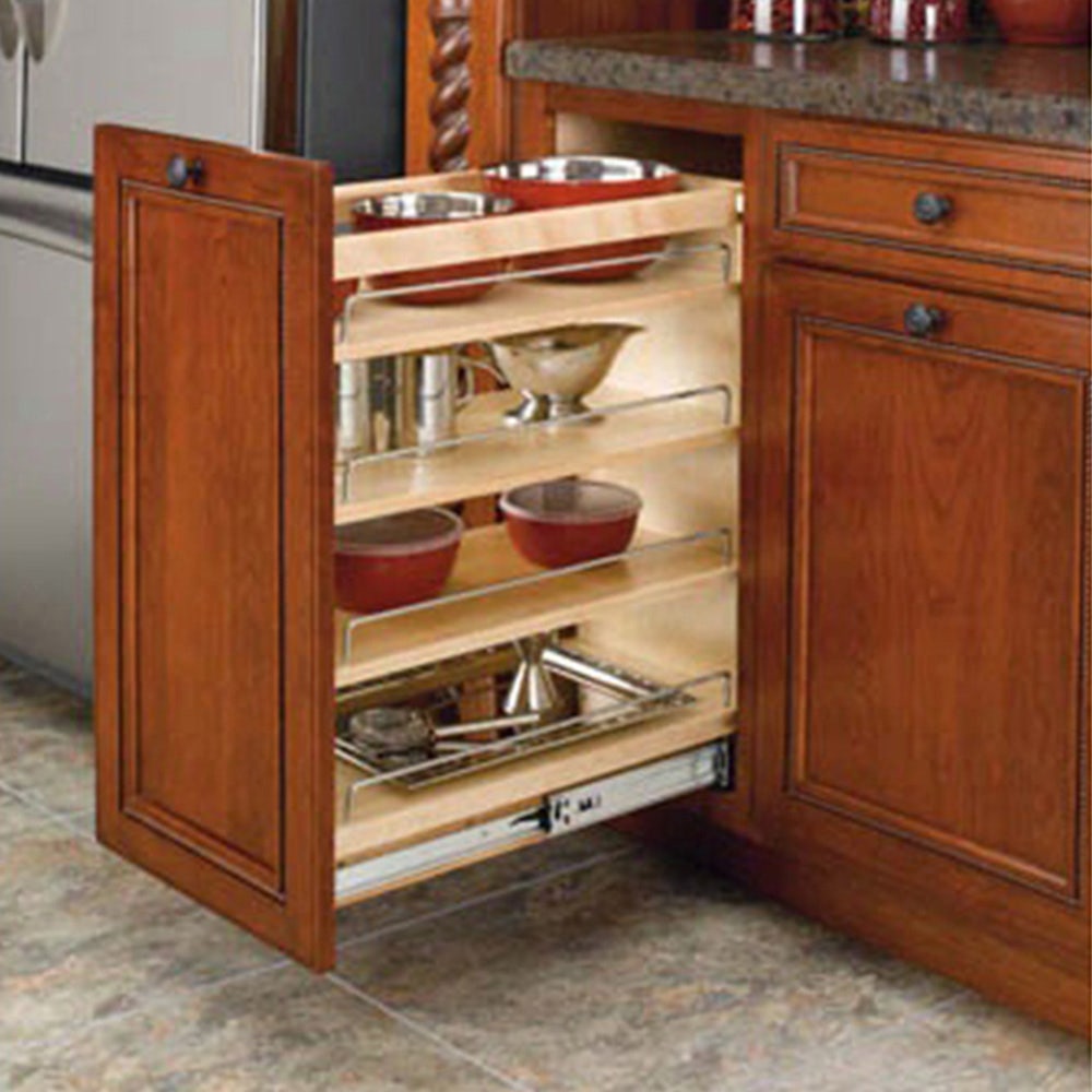 Rev-A-Shelf- Base Cabinet Pullout Organizer with Blumotion Soft-Close-  Rockler