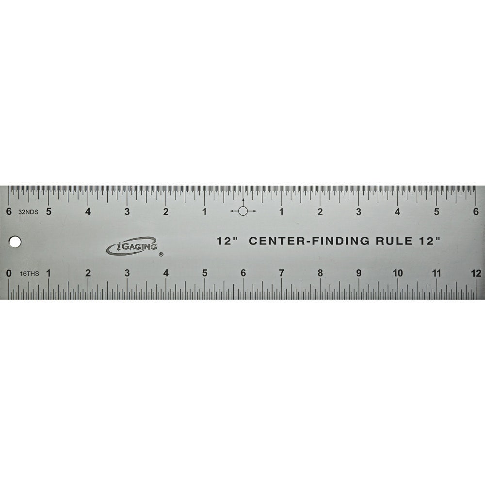 iGaging Center and Bevel Rule, 0-12