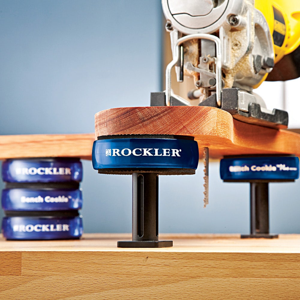Rockler Bench Cookie Risers (2 Pack) - Connect Bench Cookies Plus or Bench Cookies Connect for Added Height - Bench Cookie Posts Fit Into Any AA Dog