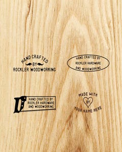 Custom electric wood branding iron, branding iron for woodworkers Wood  branding iron for Father day gift 200W (1x1)