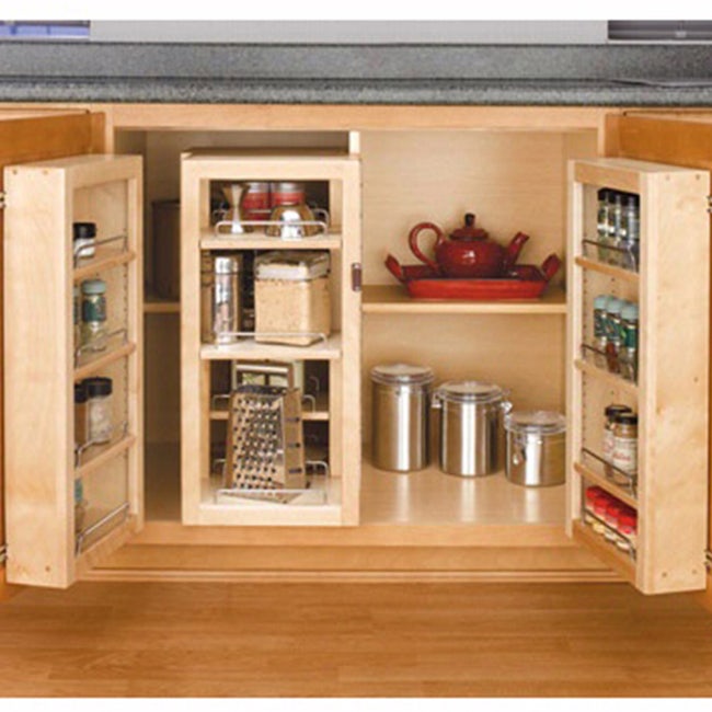 Multi-Storage Pantry with Swing-Out Shelves - Gallery By Elevations