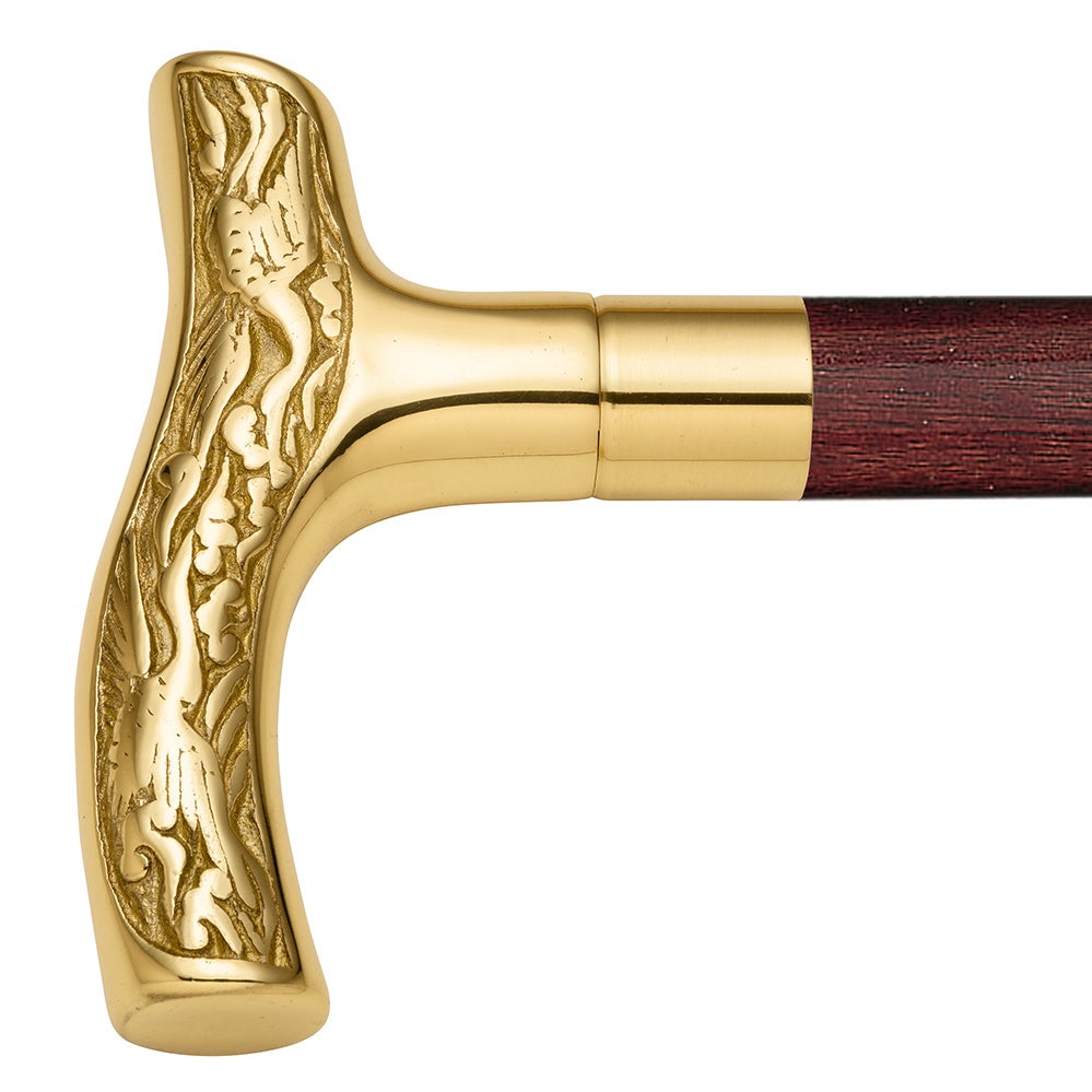 Classic Style Brass Walking Stick Holder, Eichholtz