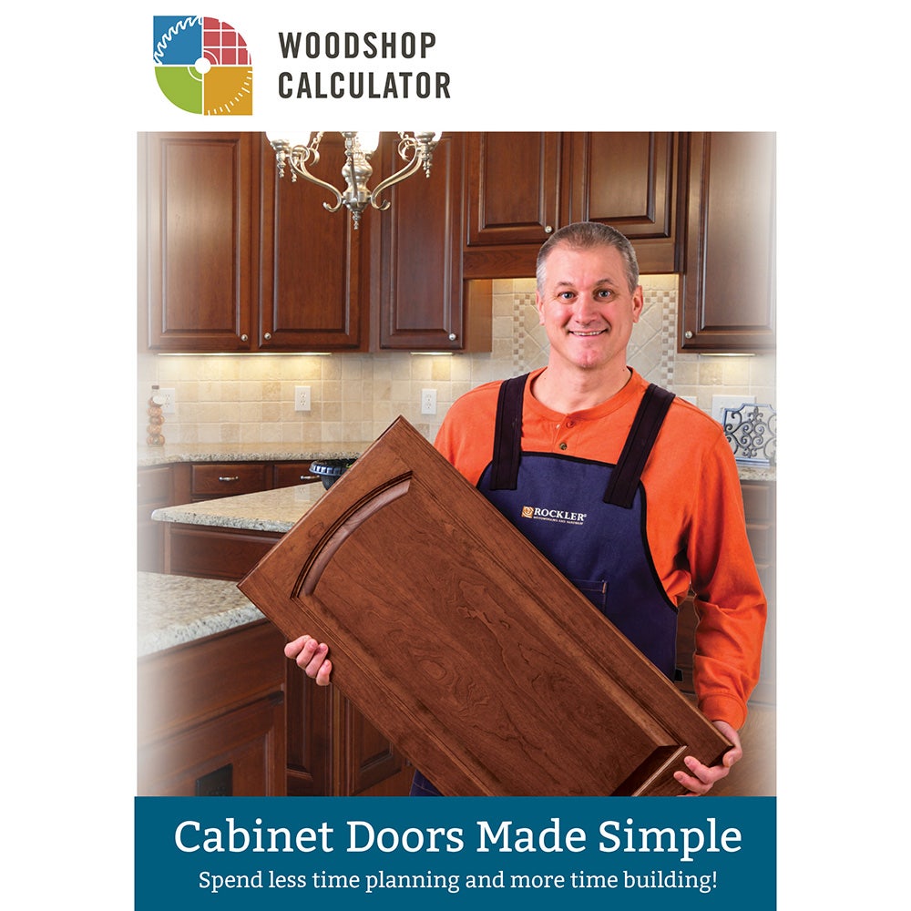Woodshop Calculator for Door Making (License Key)  Wood shop, Building  kitchen cabinets, Installing drawer slides