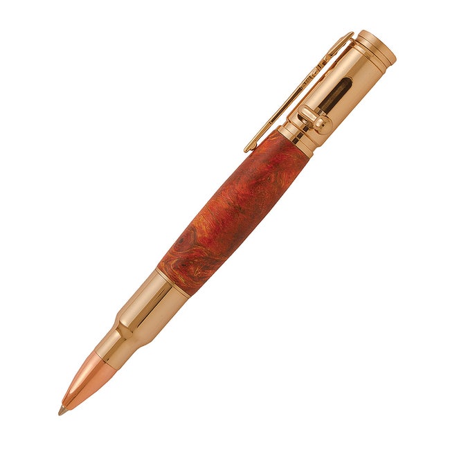 Magnum Bolt-Action Pen Hardware Kit, 24k Gold | Rockler Woodworking and ...