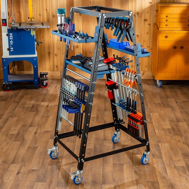 Rockler Pack Rack Clamp and Tool Storage System