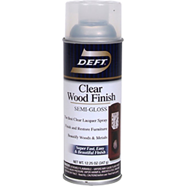 Deft Semi-Gloss Wood Finish Spray, 12.25 oz.