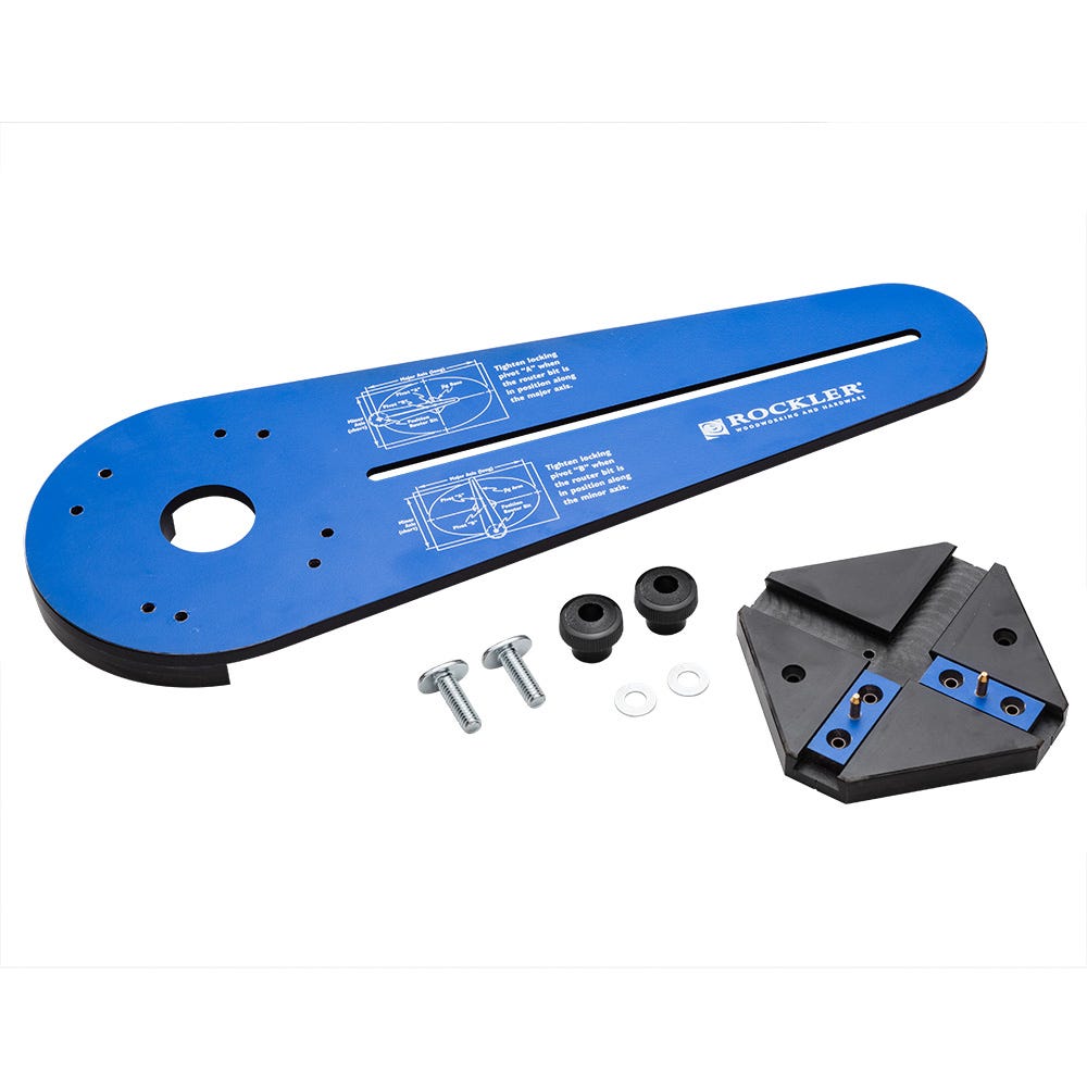 Small ellipse router jig outlet