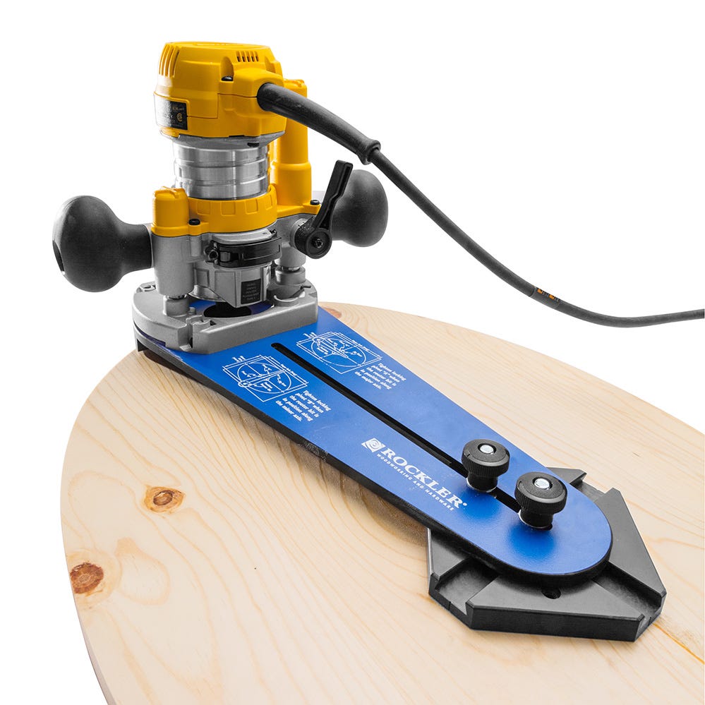 Rockler circle deals cutting jig