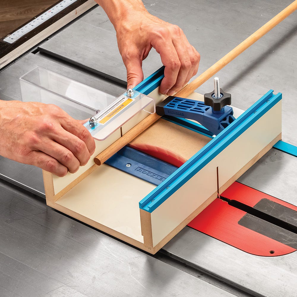 Rockler Table Saw Small Parts Sled Rockler Woodworking and Hardware