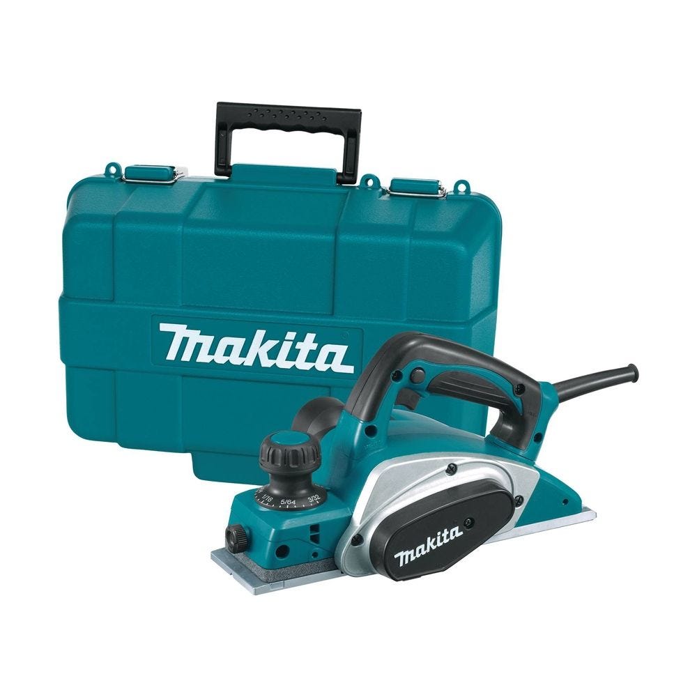 Makita KP0800K 3-1/4'' Planer with Case Rockler Woodworking and Hardware