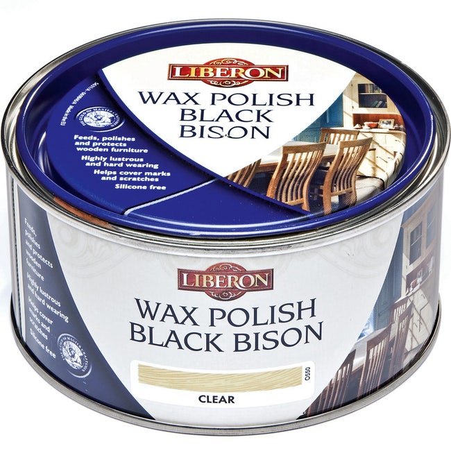 Liberon Black Bison Fine Paste Wax - Rockler Woodworking Tools
