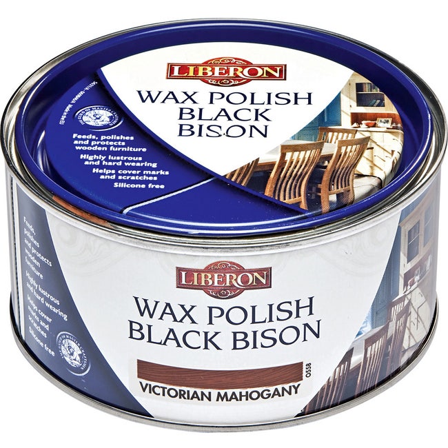 Liberon Black Bison Wax Polish - Clear 500ml