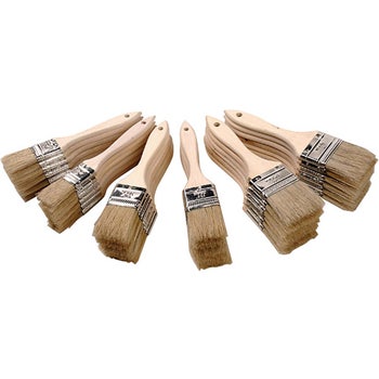 5 Pc. Assorted Chip Brush Kit 1 inch, 2 inch, 3 inch for Cleaning / Paint Touchups