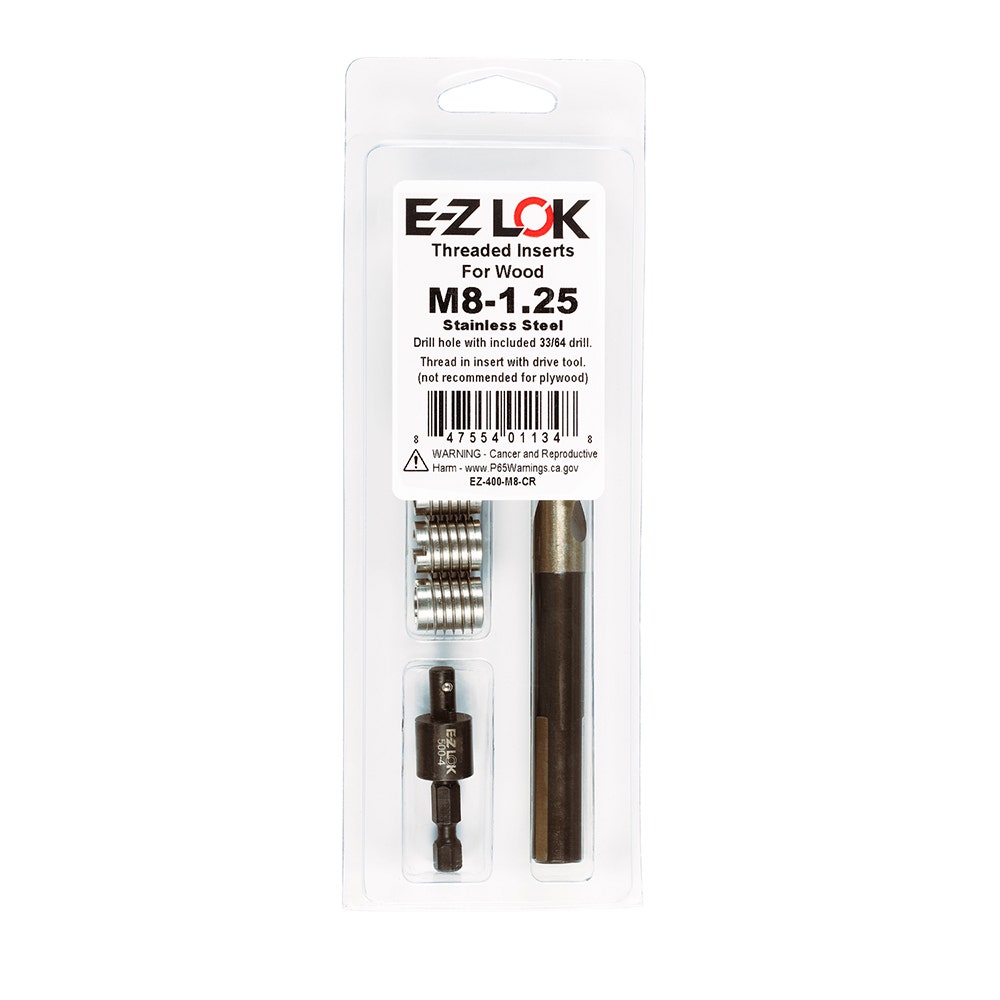 E-Z Knife™ Threaded Insert - Stainless Steel - M8-1.25