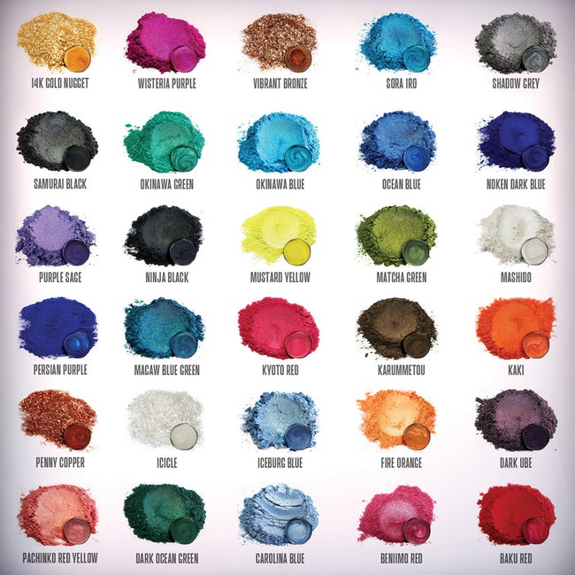5 Gram - Eye Candy Mica Pigments- RAINBOW VIOLET – MakersMold