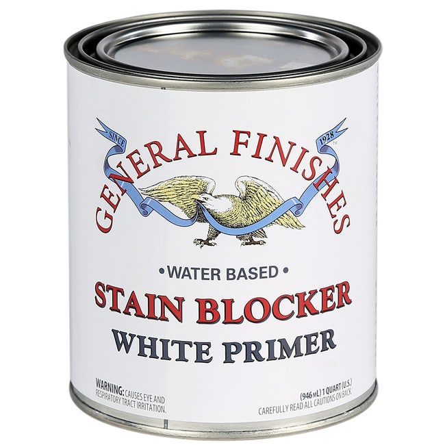 General Finishes Water Based Milk Paint, 1 Quart, Snow White - Water Based  Household Wood Stains 