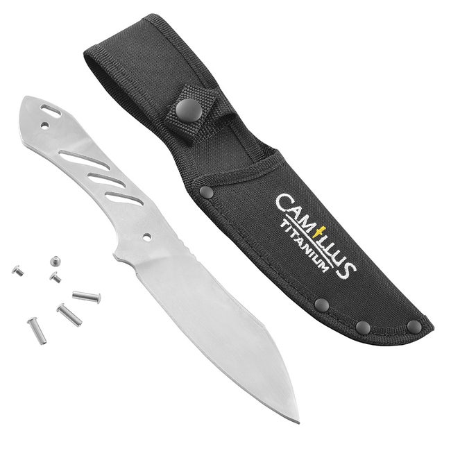 Camillus Chunk Fixed-Blade Hunting/Fishing Knife Kit, 9-1/2''L