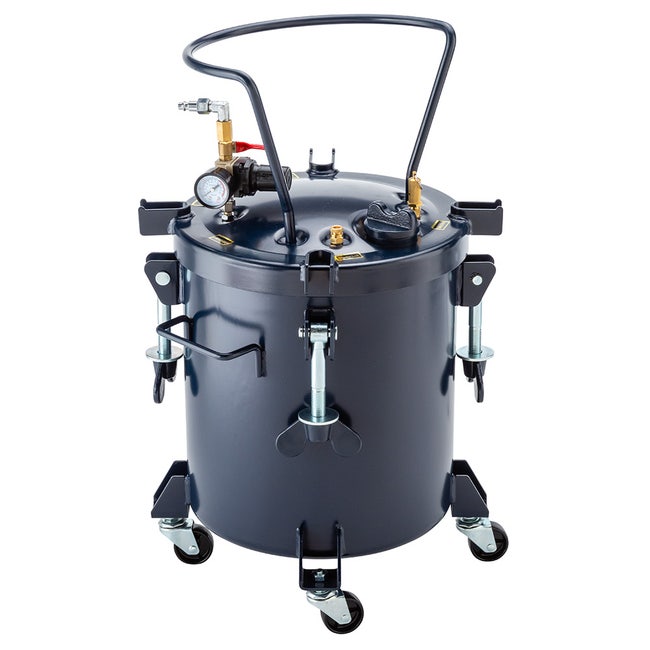 California Air Tools 365 5-Gallon Pressure Pot with Hvlp Spray Gun and Hose  in the Air Compressor Accessories department at