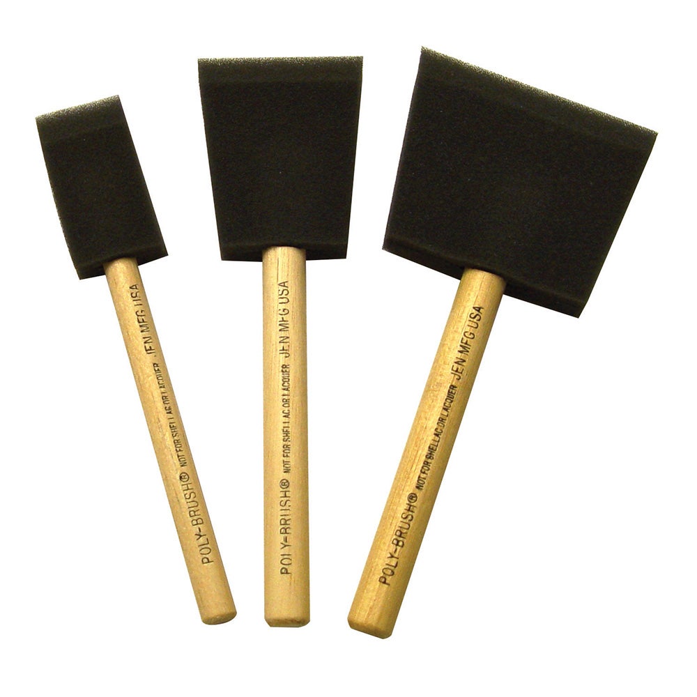  Pro Grade - Foam Brushes - 2 Inch - 48 Piece Poly Foam Brush Set