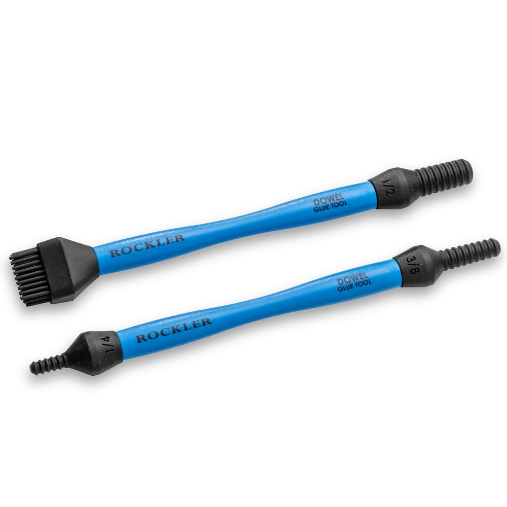 Rockler Silicone Glue Brush Set for Dowel Joinery