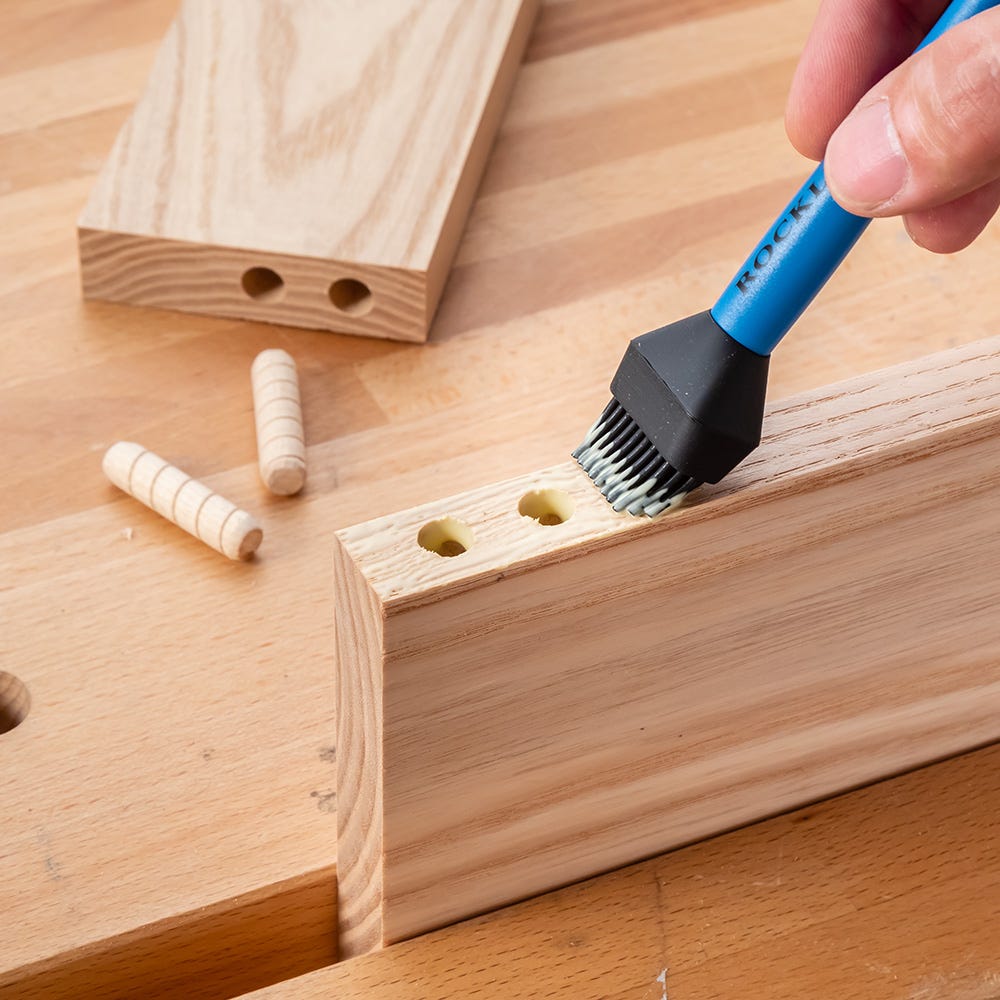 Rockler Silicone Glue Brush Set for Dowel Joinery