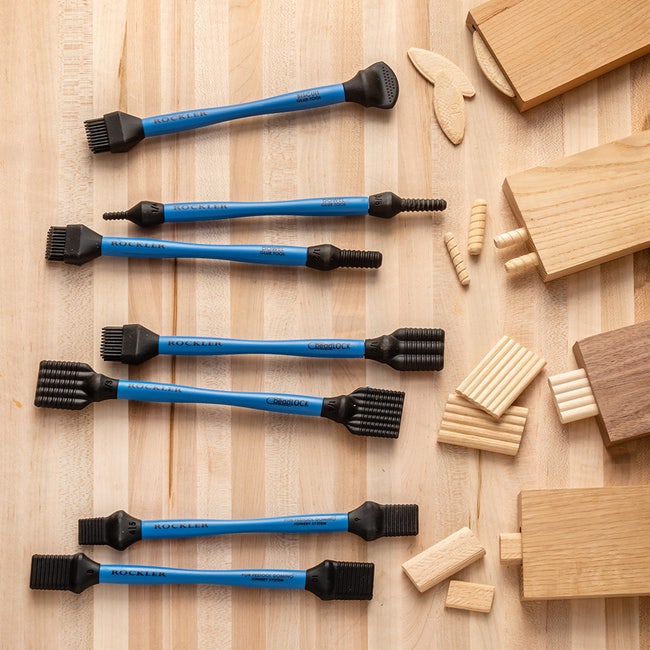 4Pcs Woodworking Glue Brush Tool Kit, Glue Brushes Woodworking Silicone Glue  Kit 2 Brush 1 Comb and 1 Tray Silicone Glue Applicator Set Woodworking  Tools for Woodworking Wood Glue Applicator: : Tools