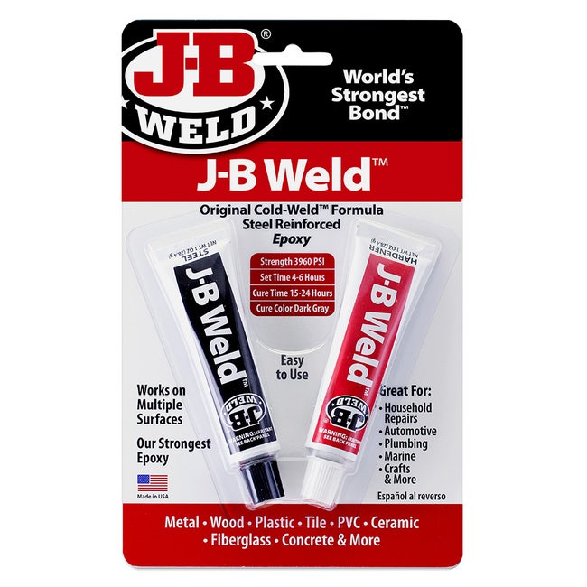 J-B Weld (2) 4 Oz. ClearWeld Pro Epoxy - Baller Hardware