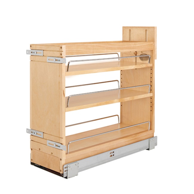8 Wide Organizer w/Stainless Steel Panel for Base Cabinets (444-BC-8SS), Rockler Woodworking and Hardware