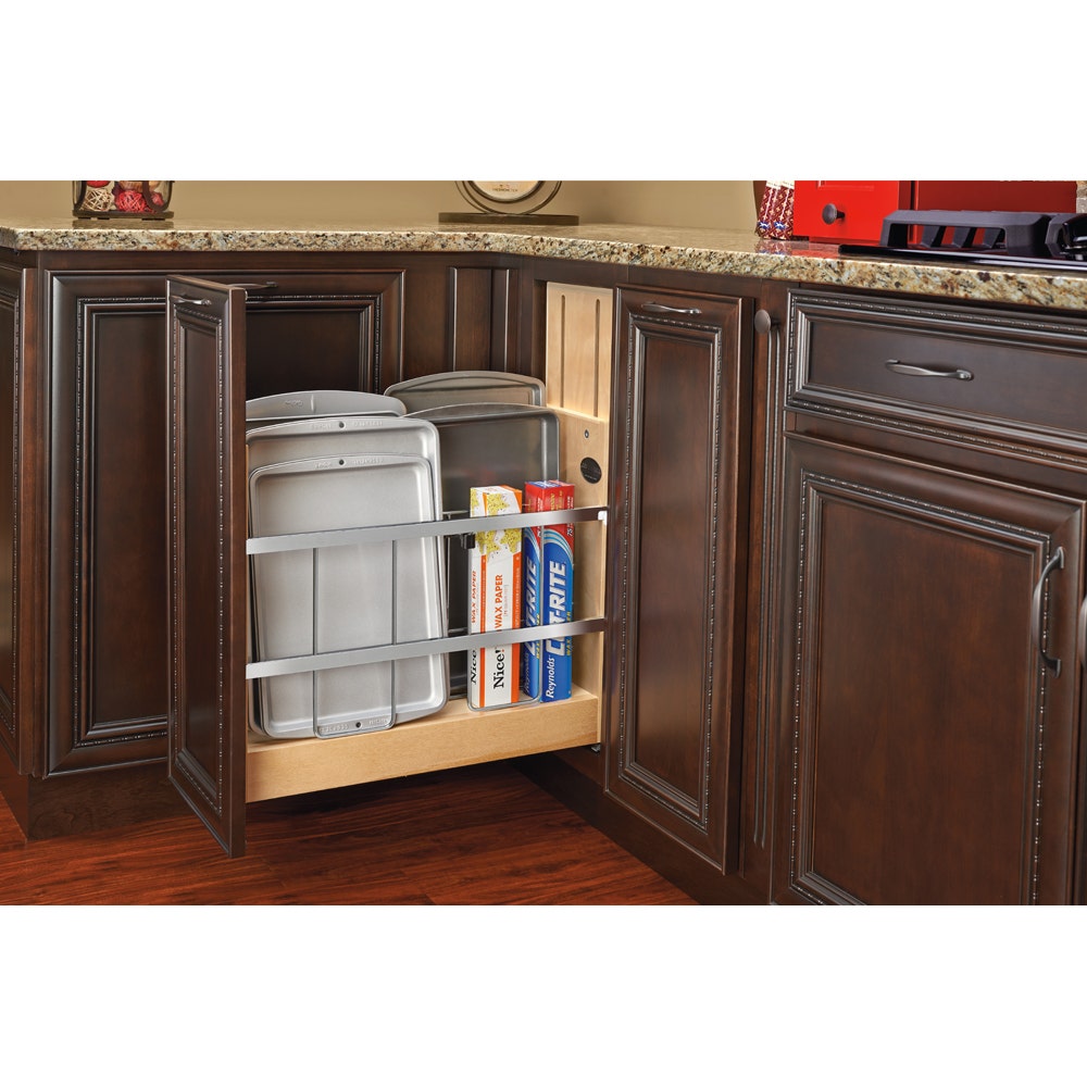 Rev-A-Shelf- Base Cabinet Pullout Organizer with Blumotion Soft-Close-  Rockler