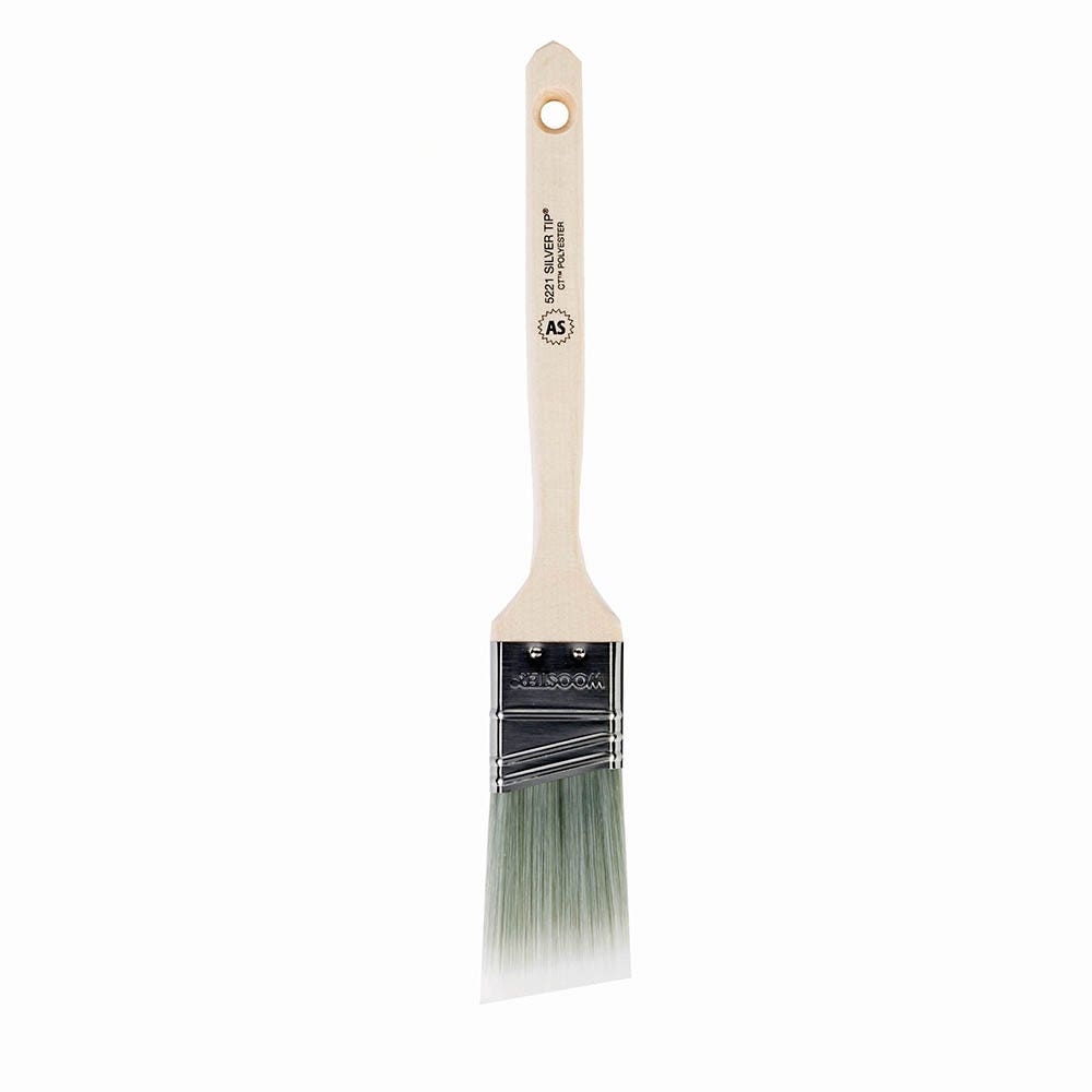 Wooster Silver Tip Thin Angled Paint Brush - Rockler